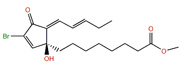 11-Bromochromomoric acid D-III methyl ester